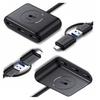 Ugreen 4-Port USB 3.0 + USB-C 3.1 Hub, OTG CR113 (Black)