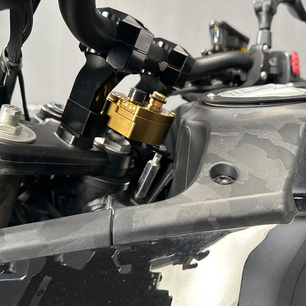 Adjustable Steering Stabilizer Gold for CFMoto 450MT 800MT IBEX