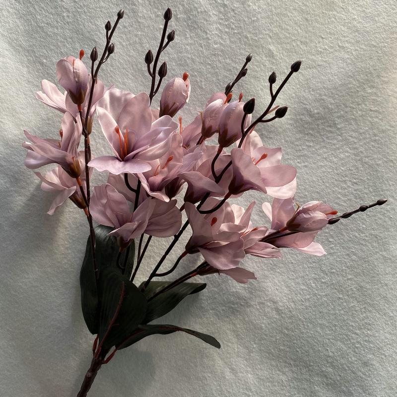 

Artificial Flowers Bride Bouquet Magnolia Home Decor Wedding Christmas Party Supplies Photography Props Accessories Decoration