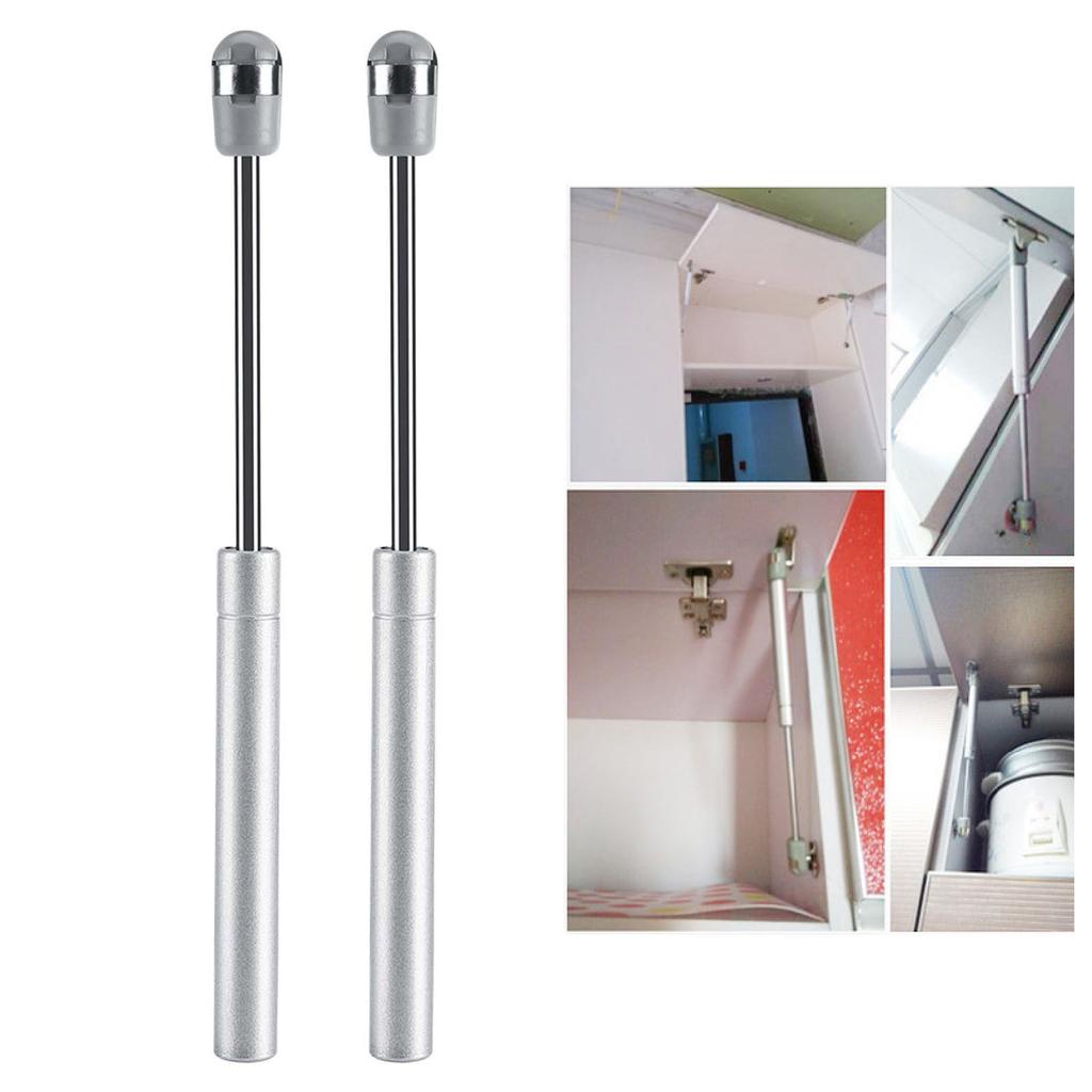 2PCS Force Door Lift Support Zinc Alloy Furniture Gas Spring Cupboard Soft Close Hinges for Cabinet Door Kitchen