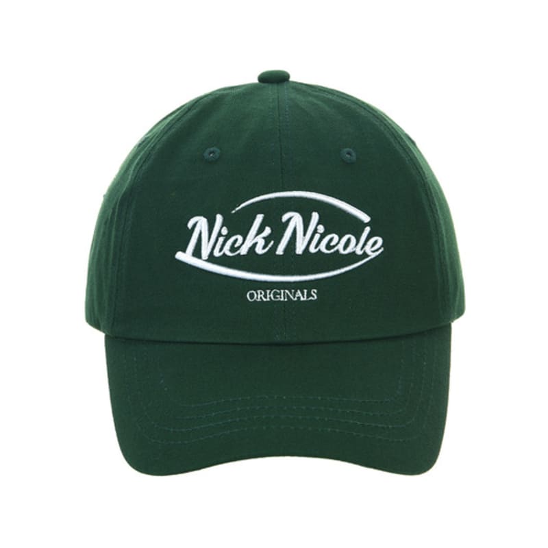 

NICK&NICOLE NICOLE ORIGINALS LOGO BALL cap_GREEN FREE