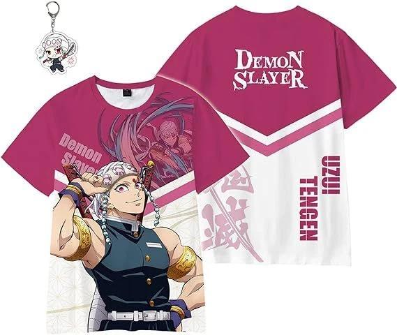 

Demon Slayer Cospaly Anime Manga Short Sleeve T-Shirt Tee Polyester Unisex 3XL