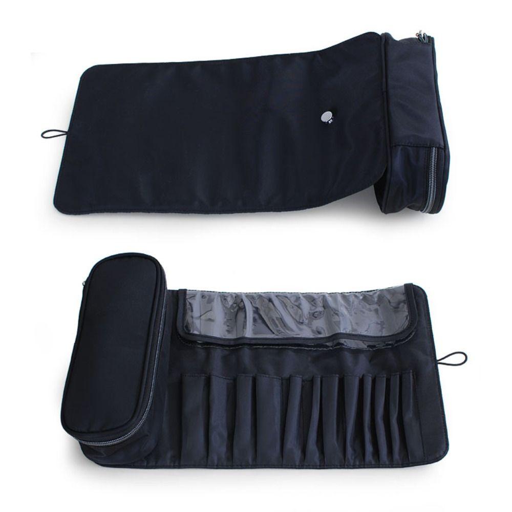 Rolling Bags Makeup Brush Bag Dust-proof Nylon Makeup Case Makeup Brush Holder  Travel