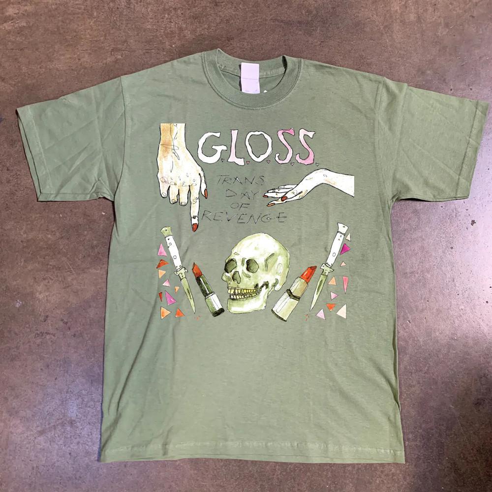 

Collection GLOSS Album Band Gift for Fan All size S to 5XL Green T-shirt K672 Unisex T-Shirt XL