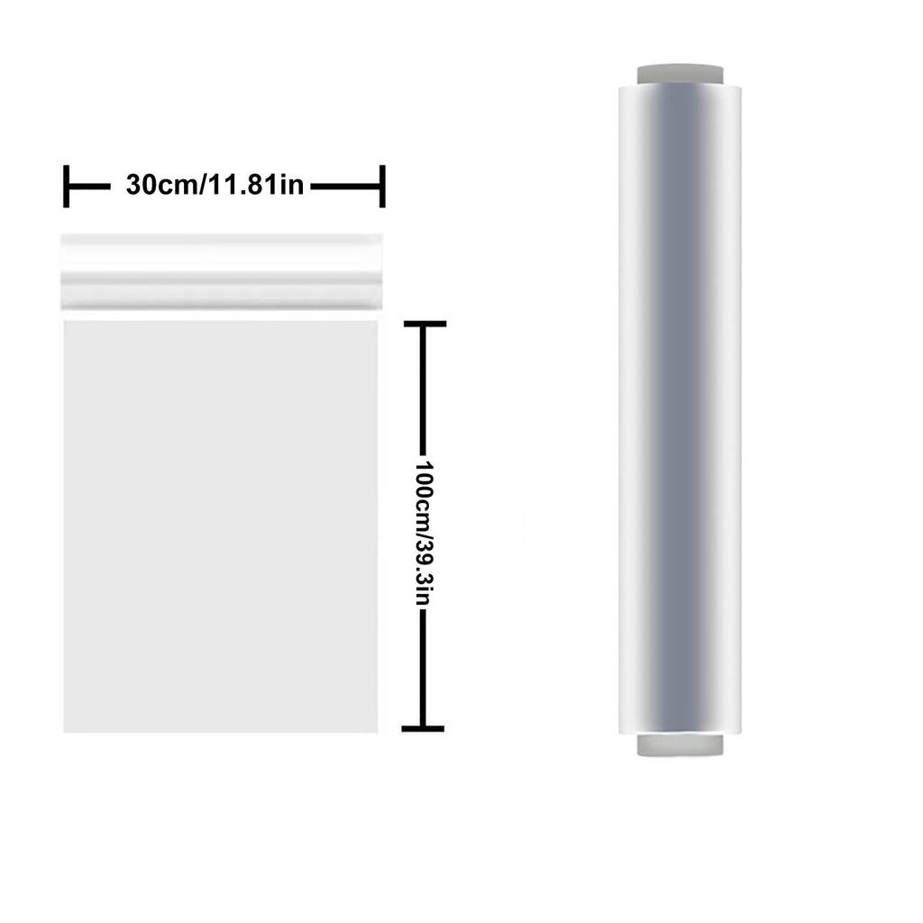 Disposable Sliding Knife Cling Film Household PE Food Grade Cutting Cling Film Large Fruit And Vegetable Meal Cover