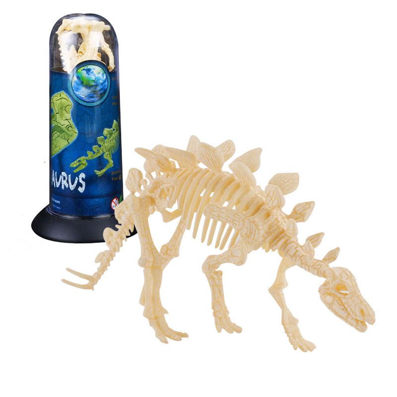 Realistic Archaeological Dinosaur Skeleton Model Diy Assembly Kit For Kids Toys