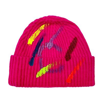 Painting Beanie Pink