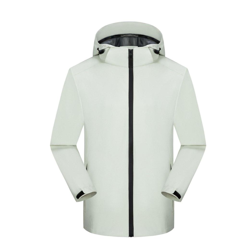 Personalized Windproof 3-in-1 Jacket: Solid Color, Custom Logo, Unisex Design, Thick Workwear