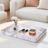 Luxury Gold-Rimmed Minimalist Storage Tray for Dining, Hotel, or Living Room