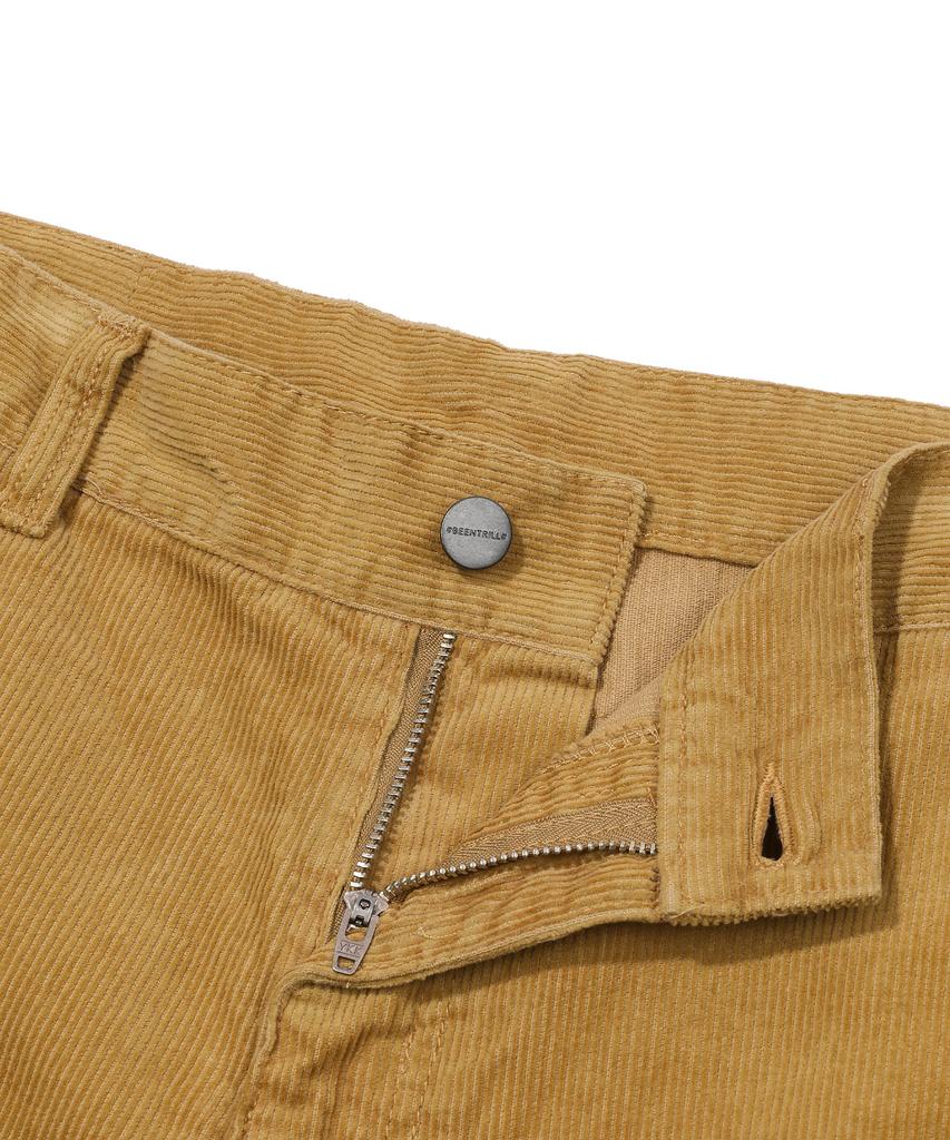 BEENTRILL Basic Corduroy Pants (Beige)