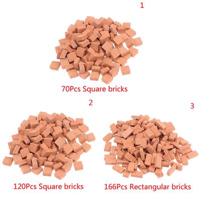 1/16 Miniature Simulation Brick Sand Table Landscape Kids Scenery Building Toy