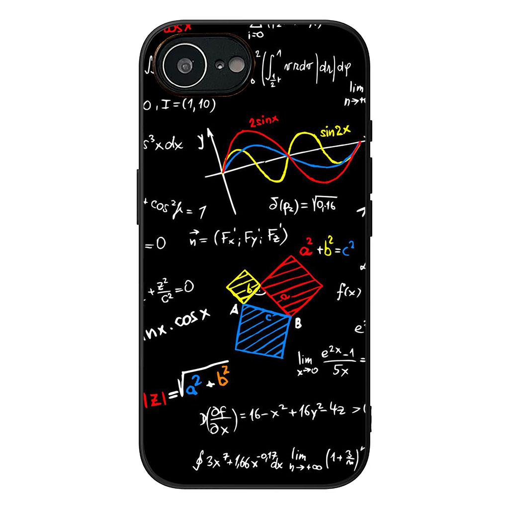 Chemistry Science Chemical Maths Equation Formula Phone Cover Case for Apple iPhone 17 16 11 Pro XS Max XR 6 7 8 Plus + 16E SE