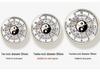TCM Health Wall Clock with Auto Time Correction & Earthly Branches