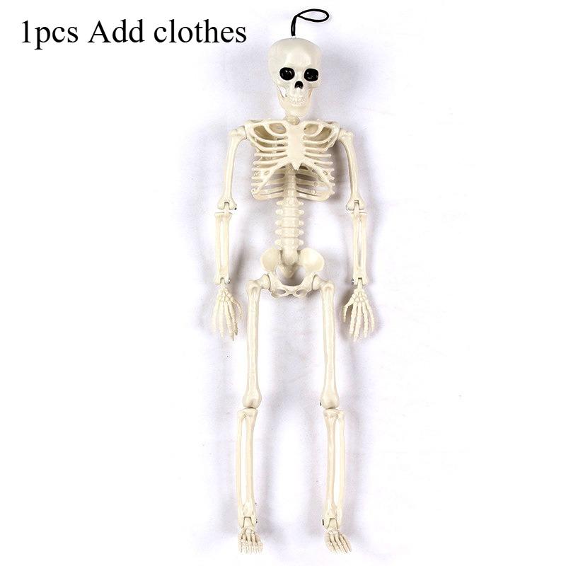 

2 шт./набор Хэллоуин Скелет Украшения Пластиковые Человеческие Кости Реквизит для Вечеринки Дома Тема Привидений Игривая Пара Привидение Невеста Жених