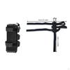 Portable Speaker Mount ,Speaker Holder Strap ,Black Adjustable Fixing for Motos