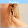 Unique Geometric Earrings For Women Fashionable Jewelry In Gold And Silver