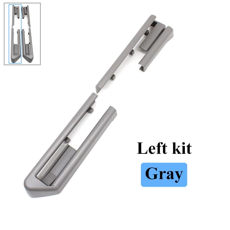 LHD RHD Interior Car Front Rear Seat Sliding Track Rail Trim Cover Replacement For BMW X5 X6 E70 E71 E72 2007-2014