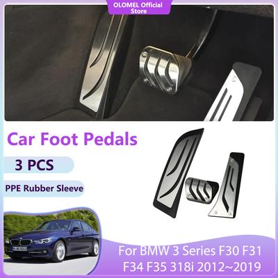 Pro BMW řady 3 F30 F31 F34 F35 318i 2012~2019 Příslušenství Auto Palivo Brzdový Pedál Protiskluzové Bez Vrtání Slitiny Kryty Díly Plynový Pedál