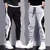 Spring Autumn Men's Sports Pants Male Loose Fitting Leggings Patchwork Running Training Casual Pants Fashion Outfit Trouser
