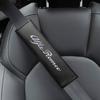 1/2PC Carbon Fiber Seat Belt Cover Safety Sleeve Padding Car Styling For Alfa Romeo 159 147 166 Stelvio Giulietta MiTo Giulia GTTM6 