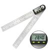 SHANHR 200mm/300 mm Digital Meter Angle Inclinometer Angle Digital Ruler Electron Goniometer Protractor Angle Finder