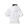 Adidas Three-Stripe Hooded Sports Jacket Women Jackets White IK8387