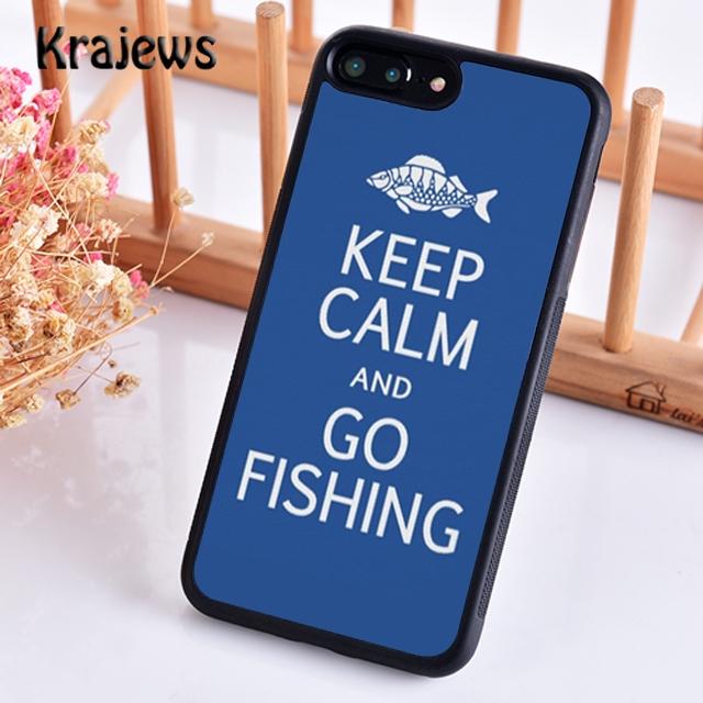 Krajews Fishing Box Carp Fishing Phone Case Cover For iPhone 17 Air 16 15 14 plus 12 pro max coque Shell Fundas