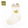 Summer Baby Girl Cartoon Mesh Socks - Breathable Combed Cotton, Seamless and Non-binding