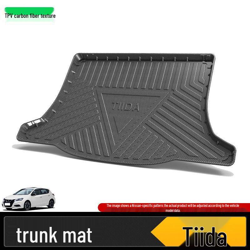 Nissan Trunk Mat for Sylphy, Qashqai, Teana, X-Trail, Terra, Qirida, Kicks, Murano, Paladin, Tu Da Tu