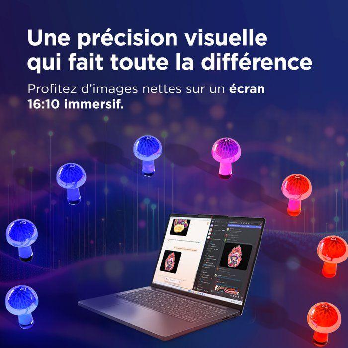 PC portable LENOVO IdeaPad Slim 5 14IMH10 | Sans Windows - 14 " WUXGA OLED - Core Ultra 5 135H - RAM 16 Go - SSD 512 Go - AZERTY