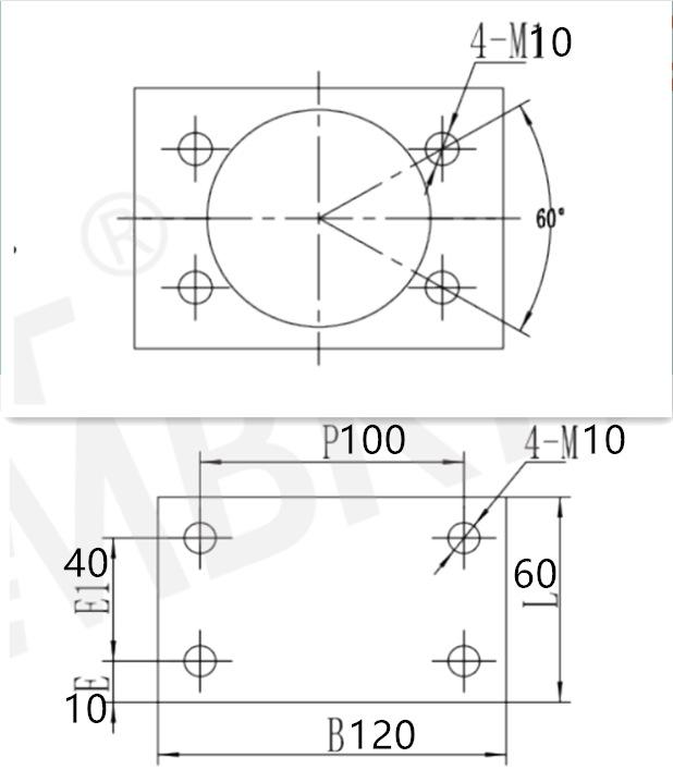 MLM Precision Iron Nut Seat Slide Module 2505/3205/4010/5010 for CNC Machines