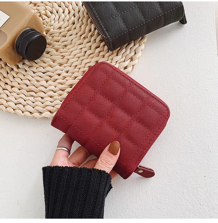2023 Korean Version Mini Wallet Cute Embroidered Coin Purse For Students