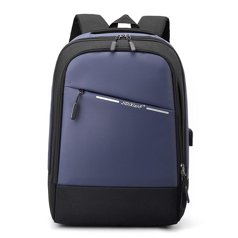 

Новинка 2022 года, Оксфордский компьютерный рюкзак, деловой рюкзак для отдыха, высокое качество, мужская сумка большой емкости для ноутбука, спортивный рюкзак унисекс с зарядкой через USB серый