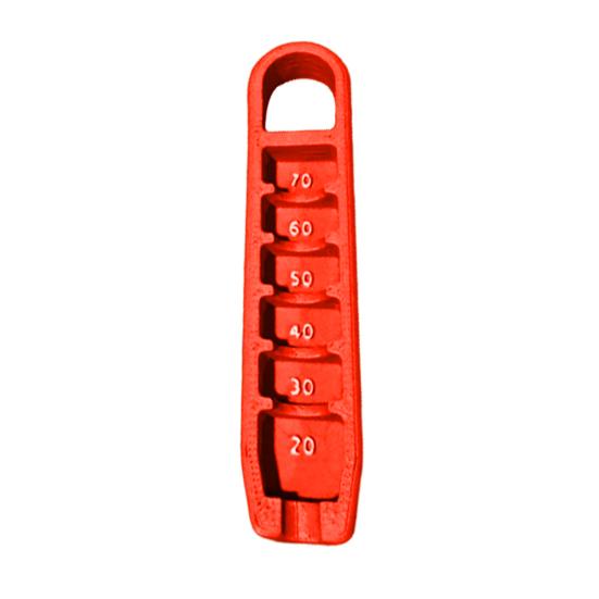 

Golf Tee Height Setter Tool with 6 Adjustable Settings Consistent Swings Accuracy Golf Swing Aid Fits Most Standard Tees Golf Accessories