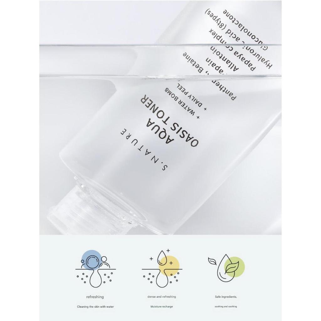 [S.NATURE] Aqua Oasis Toner 300ml