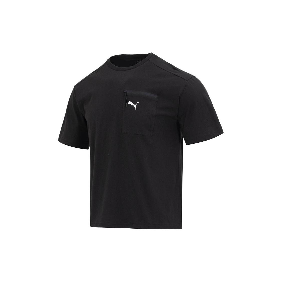 

New PUMA OPEN ROAD T Shirts Men s Black 676677-01 L
