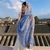 Head Wraps Sunscreen Shawl Sun Protection Beach Scarf Hijab Paisley Shawl  Travel