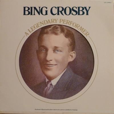 LP-Schallplatte BING CROSBY - A Legendary Performer CPL12086E RCA 1977 US Jazz Gebraucht