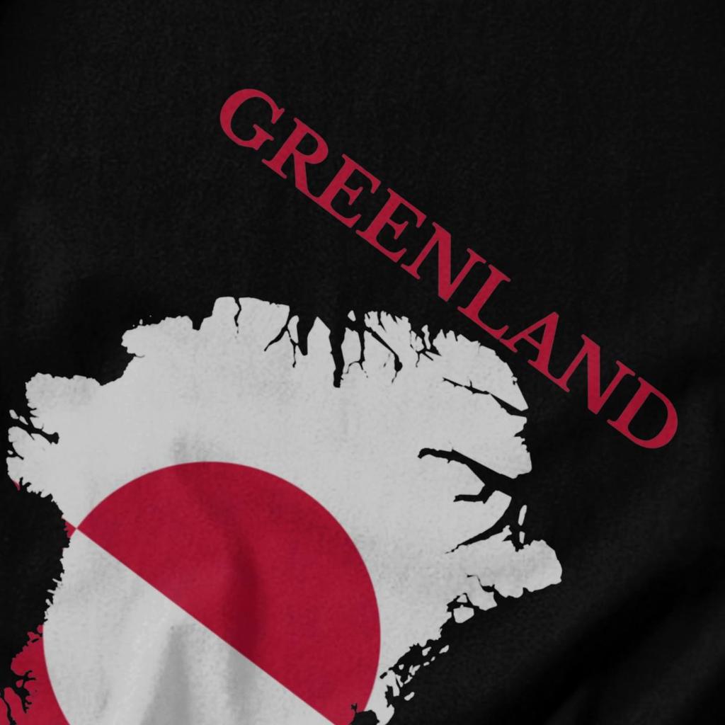 Men T Shirt Greenland Summer Y2K Graphic Short Sleeve Unisex Tops T Shirts