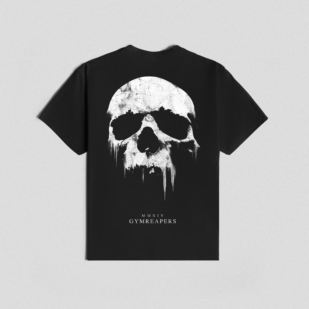 2026 Summer Fashion New GYM Skull Graphic Tees Wear A Print Tshirt That Is Comfortable and Suitable for Men Comfortable Tshirt