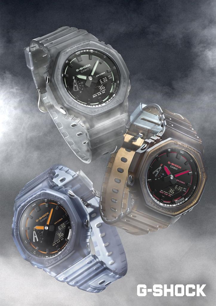 Casio Hnědé hodinky G-Shock GA-2100K-5AJF Pánské