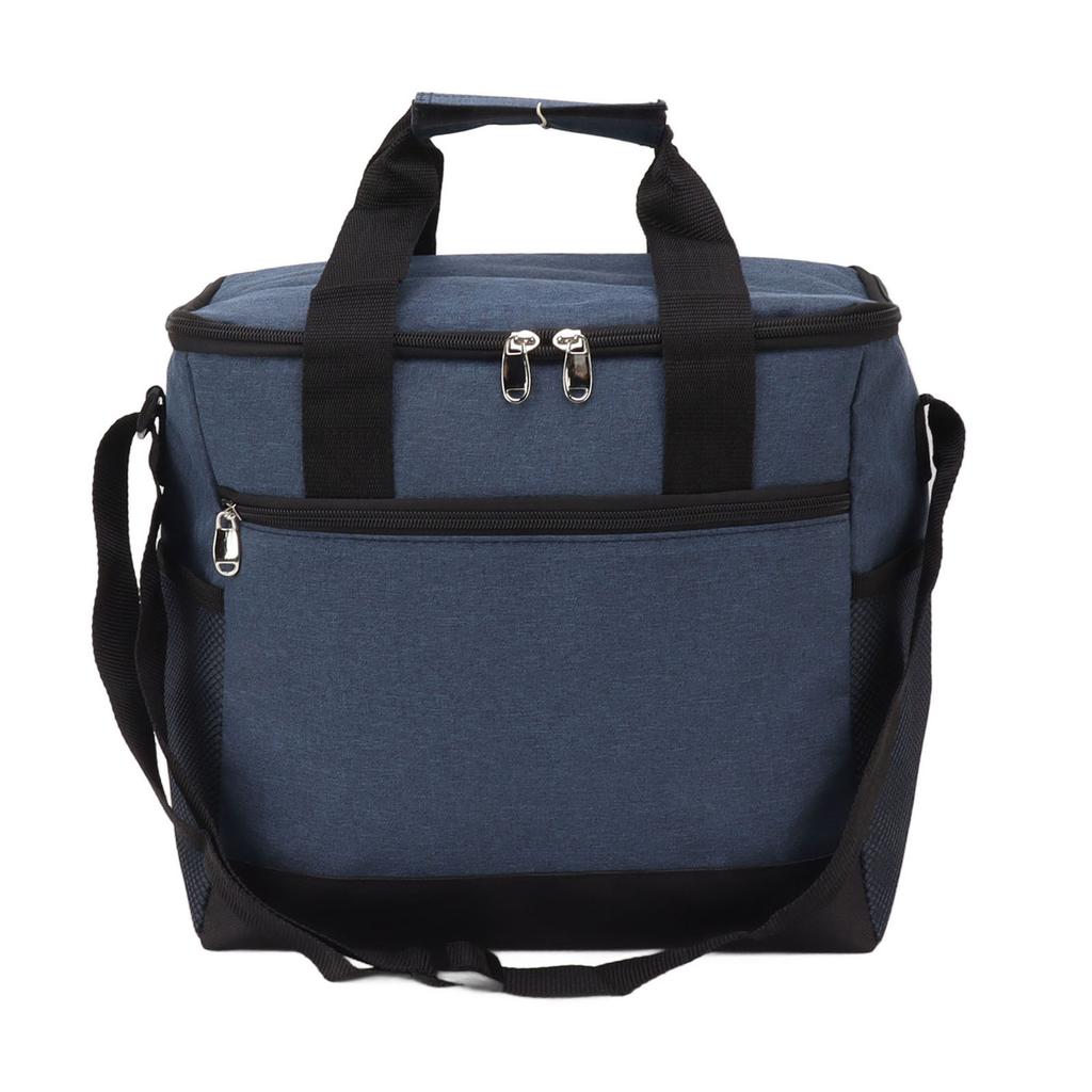 Collapsible Cooler Bag 15L Large Capcity Insulated Leakproof Heat Preservation Food Bag for Beach