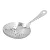 Cocktail Strainer Professional Stainless Steel Shell Cocktail Strainer for Bar Club Restaurant Silver