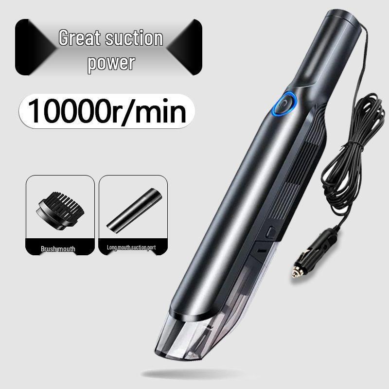 Wireless Car & Home Vacuum Cleaner: High-Power Suction, Portable Handheld for Sedan Interiors
