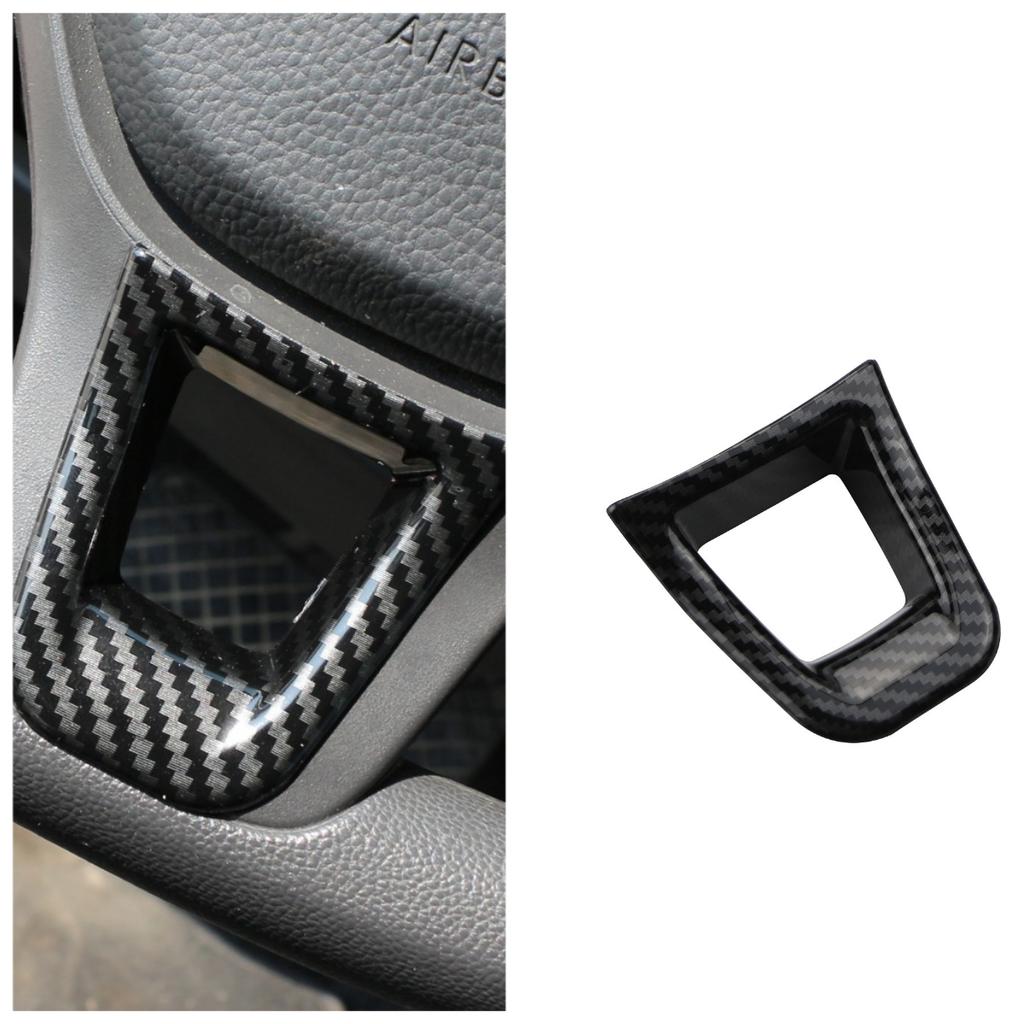 ABS Chrom Auto Lenkrad Panel Dekoration Abdeckung Zierleiste Aufkleber für Volkswagen VW Golf 7 MK7 7.5 2013 - 2019 Aufkleber