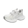 Thick-soled 2025 Spring and Summer New Lace-up Dad Shoes New Trendy Sports Shoes Breathable Casual Sports Shoes Heightening Shoes