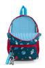 Minik Yuva Backpack Indigo Red Space Pattern Two Compartments 23354