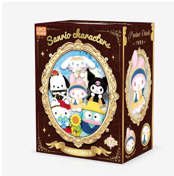 

Original LX Famous Painting Series Blind Box Anime Character Doll Collection Decorative Festivals Toys Gifts