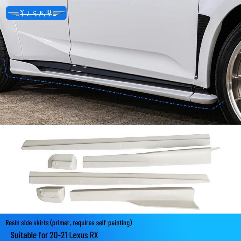 20-22 Lexus RX300 Carbon Fiber Body Kit: Front Lip, Fog Light Covers, Rear Lip, Fender Flares, Side Skirts