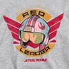 Star Wars Childrens/Kids Red Leader Heather Hoodie